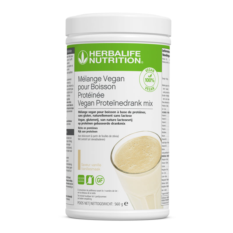 Mélange Vegan pour Boisson Protéinée Vanille 560 g – HL Nature Toulon